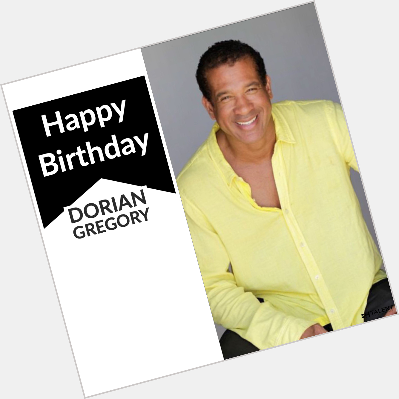 Happy Birthday to Dorian Gregory 