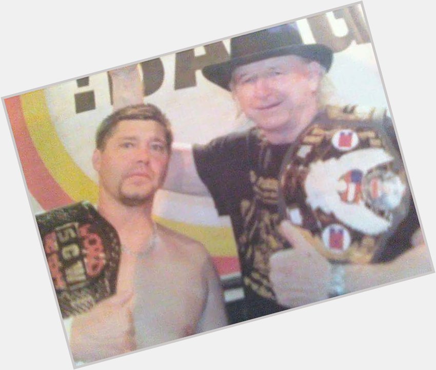 Happy bday to my wrestling Coach a living Legend Dory Funk Jr 