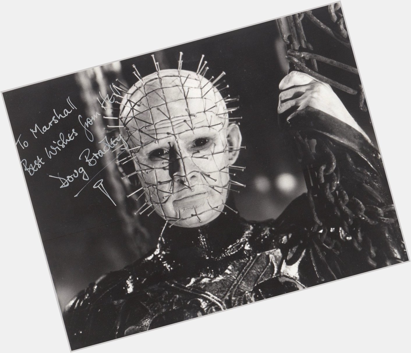 Happy Birthday Doug Bradley, 63 - Hope you have a Hell of a time! 