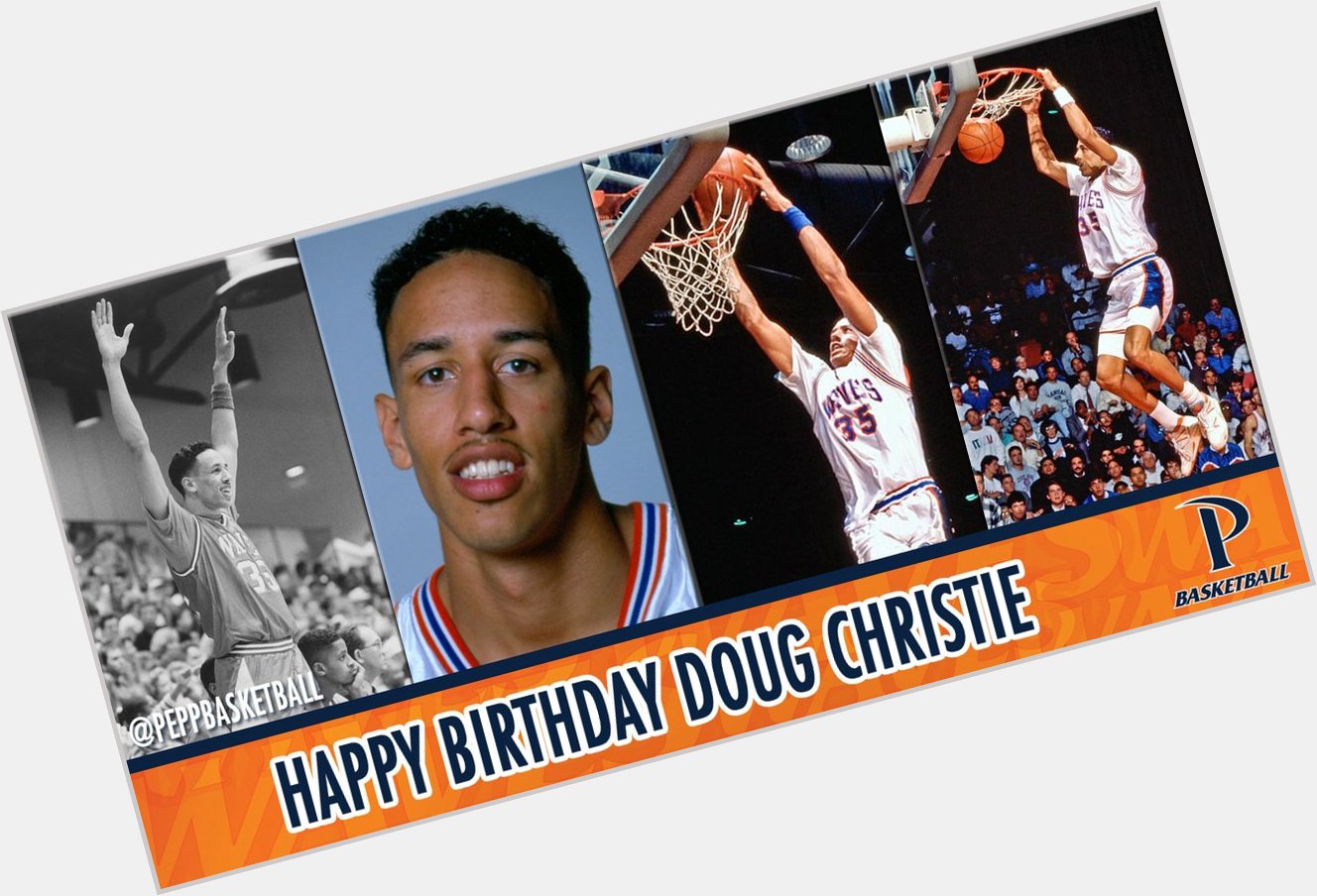 Happy birthday to Doug Christie, a Pepperdine Hall of Famer and a two-time All-American! 
