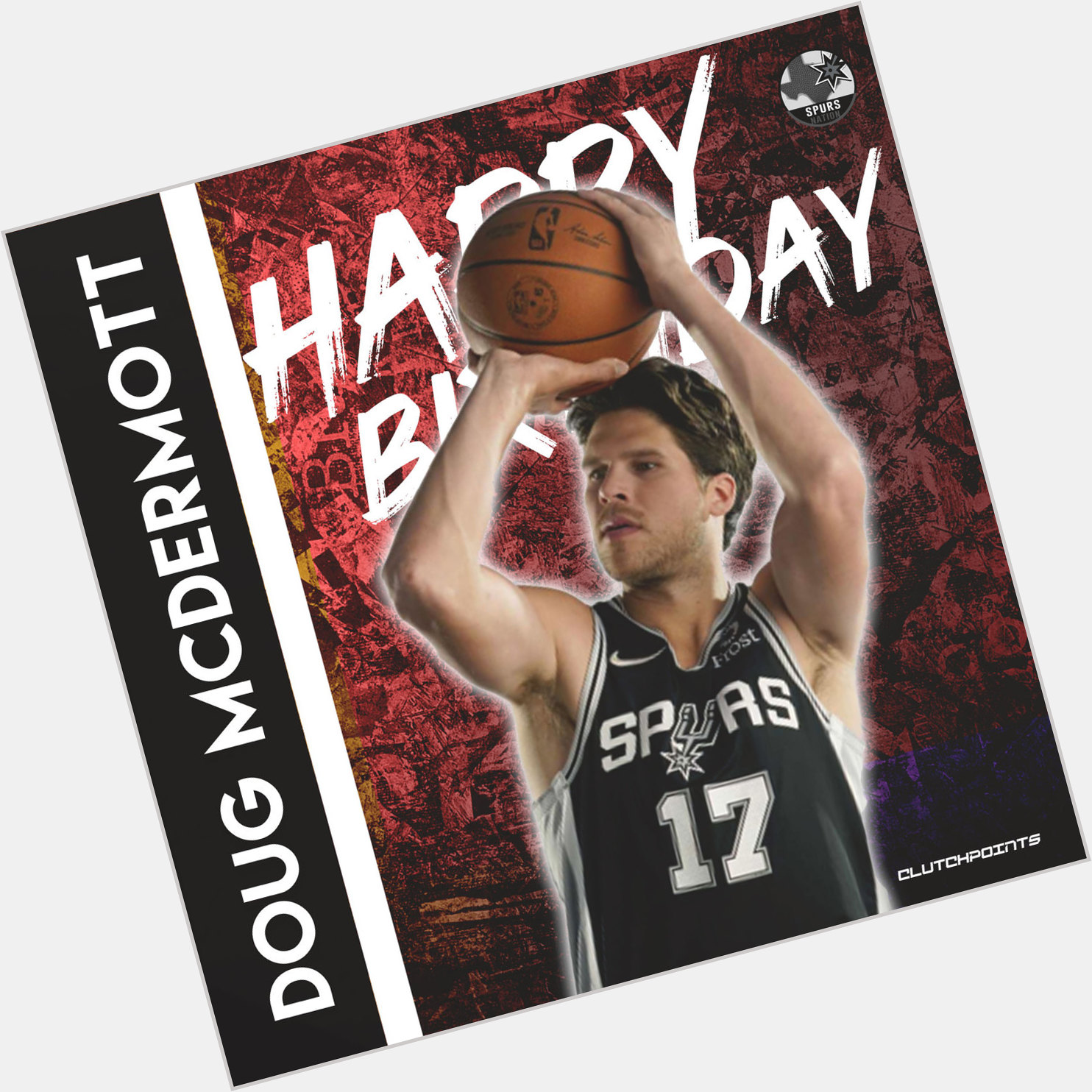 Join Spurs nation as we greet Doug McDermott a happy 30th birthday! 
