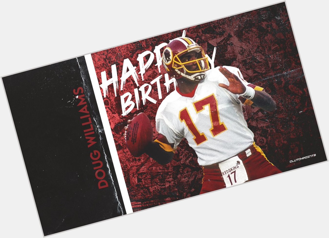 Join us in wishing Doug Williams a happy 65th birthday 