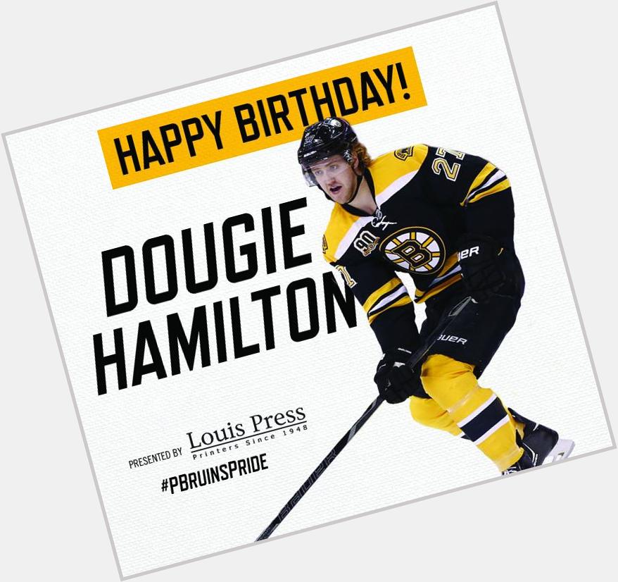Louis Press and the want to wish Dougie Hamilton a Happy Birthday! 