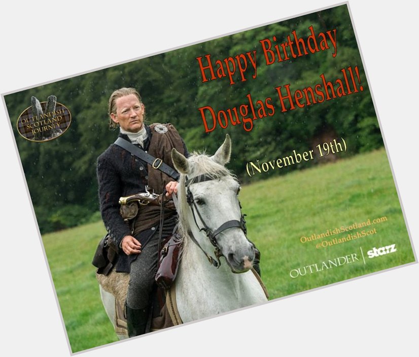 Happy Birthday to Douglas Henshall (Taran MacQuarrie) 
