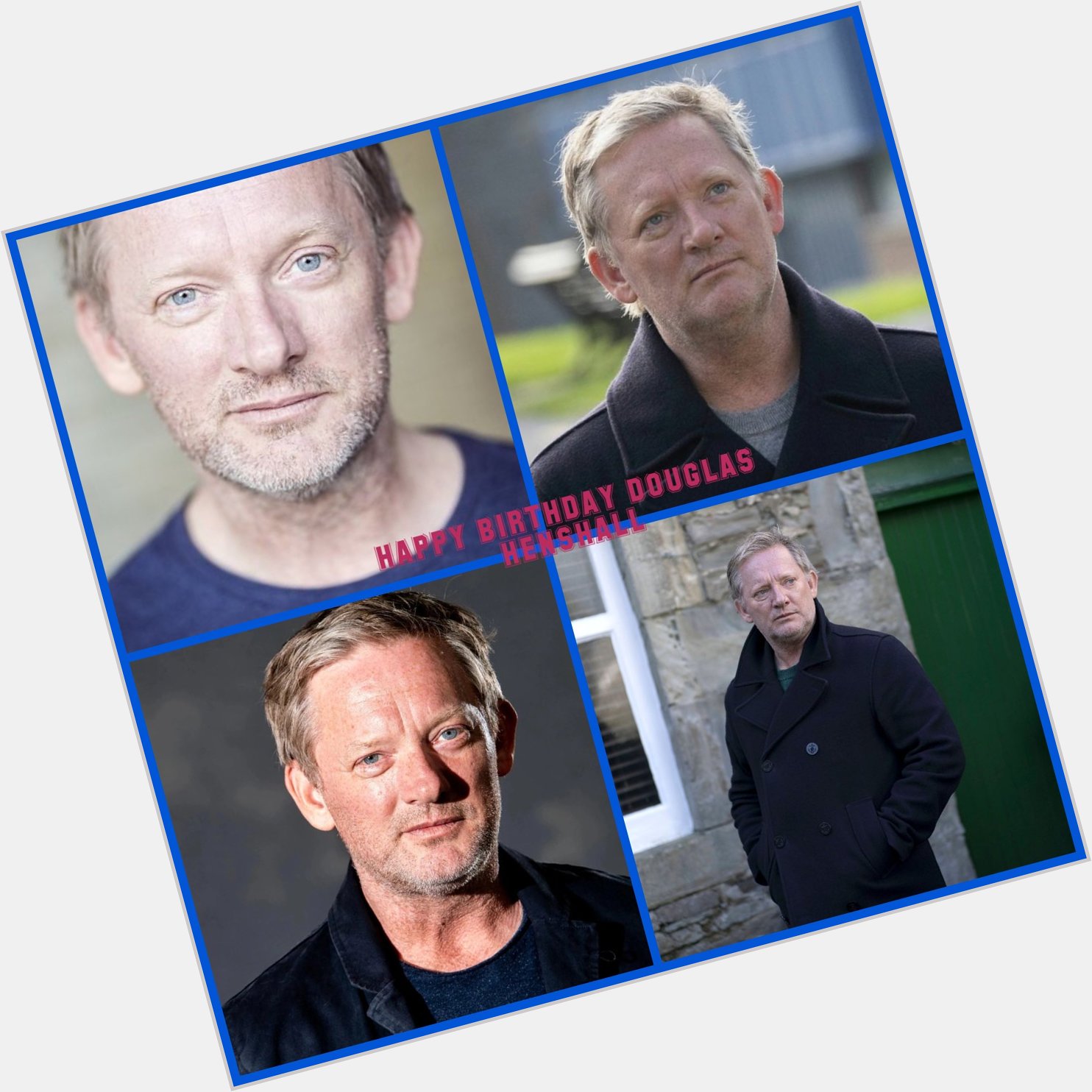 Happy birthday to this lovely man Douglas Henshall have a wonderful day 