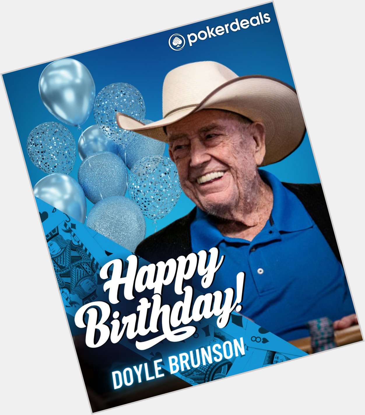 Happy Birthday to the Godfather of Poker, Doyle Brunson (  