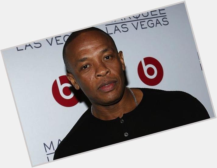 Happy 50th birthday to Dr. Dre today! 