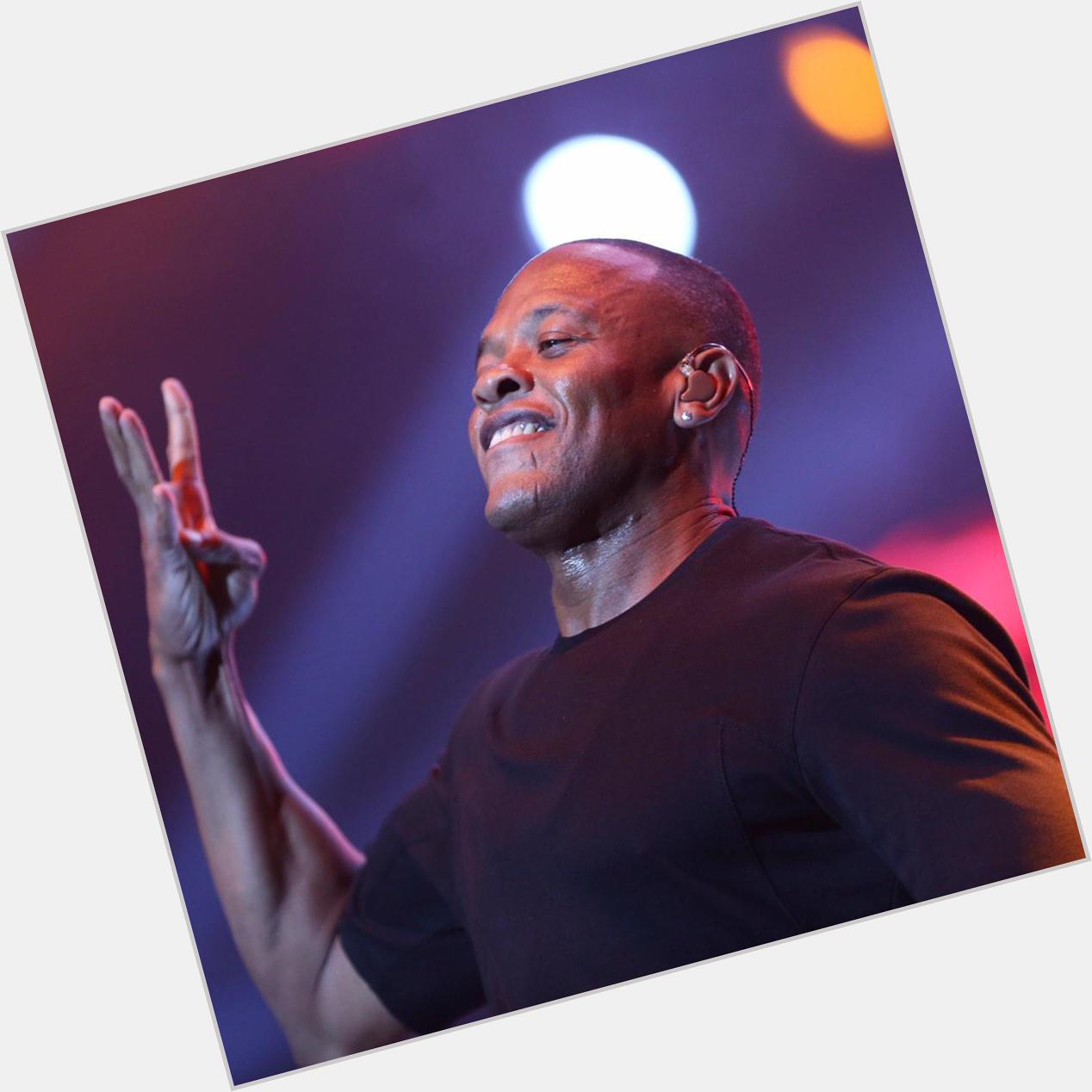 Its Happy 50th Birthday to Dr. Dre! is doing a RIGHT NOW inside the 