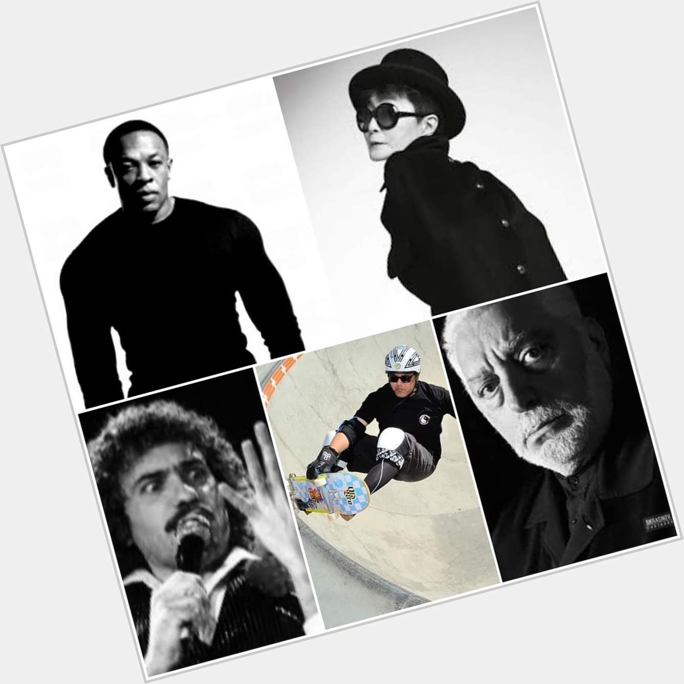 More February 18th 

Happy Birthday to Dr. Dre, Yoko Ono, Dennis De Young, Derek Nishimura, Paco Rabbane! 