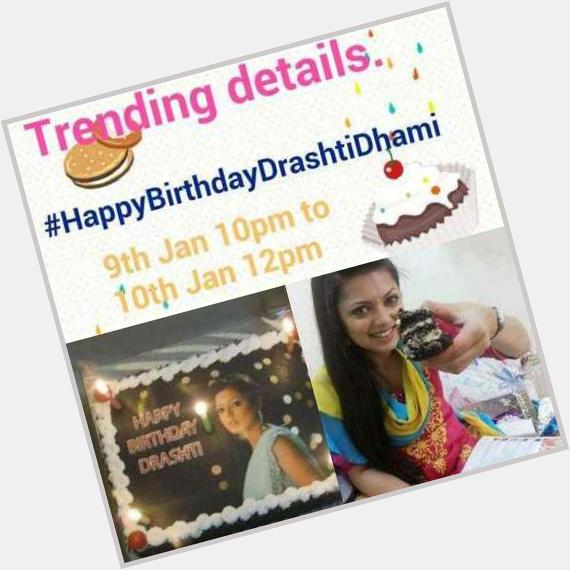 Ready for Trend guys on DD birthday     Happy Birthday Drashti Dhami 
