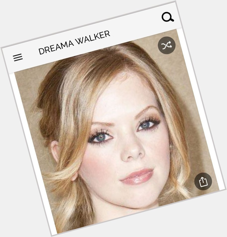 Happy birthday to this great actress.  Happy birthday to Dreama Walker 