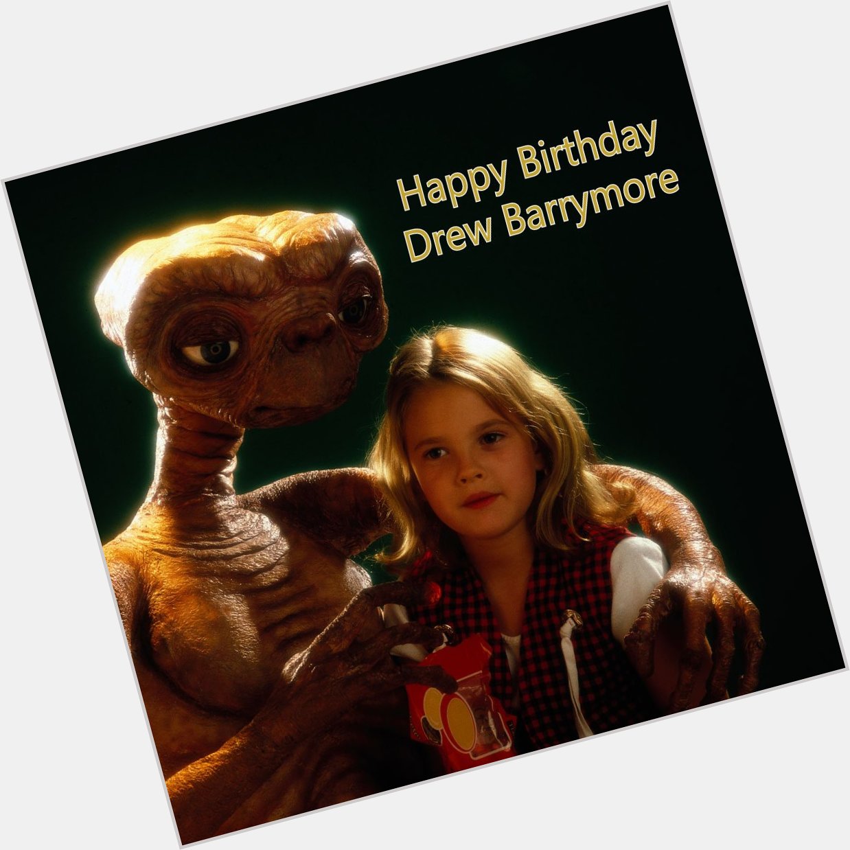 Happy birthday, Drew Barrymore! We hope you have a birthday worth phoning home about! 