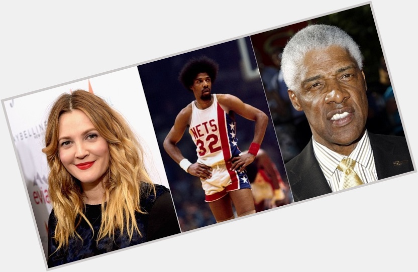   HAPPY BIRTHDAY  Drew Barrymore  and  (the legend) Julius Erving 
