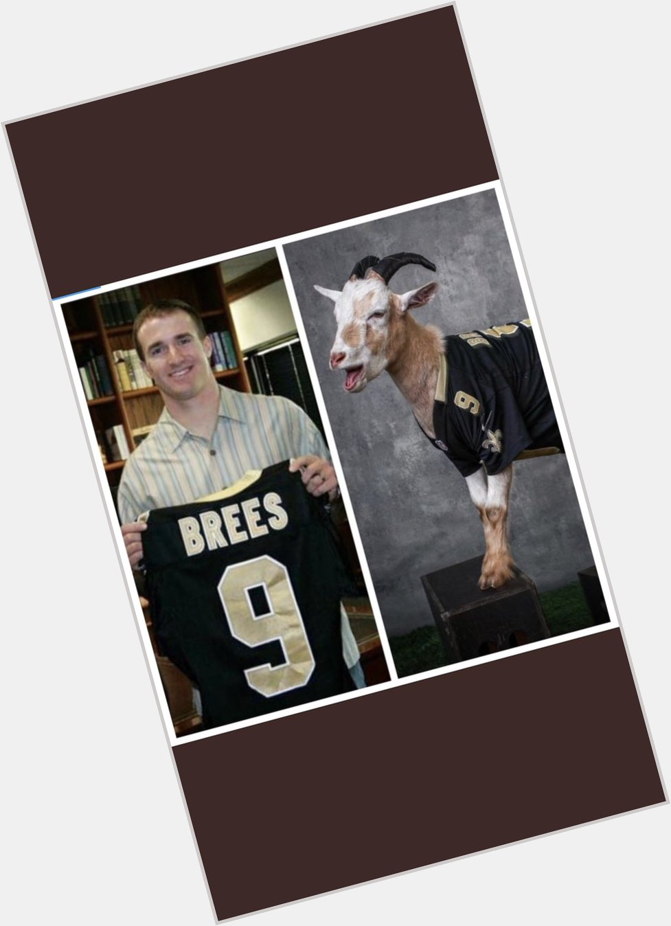 Happy birthday to the G.O.A.T Drew Brees 
