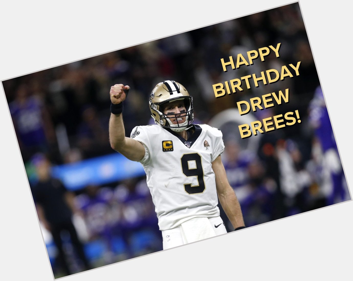 Delgado wishes a very Happy Birthday to Drew Brees! We thank you for all you have done for the city of New Orleans. 