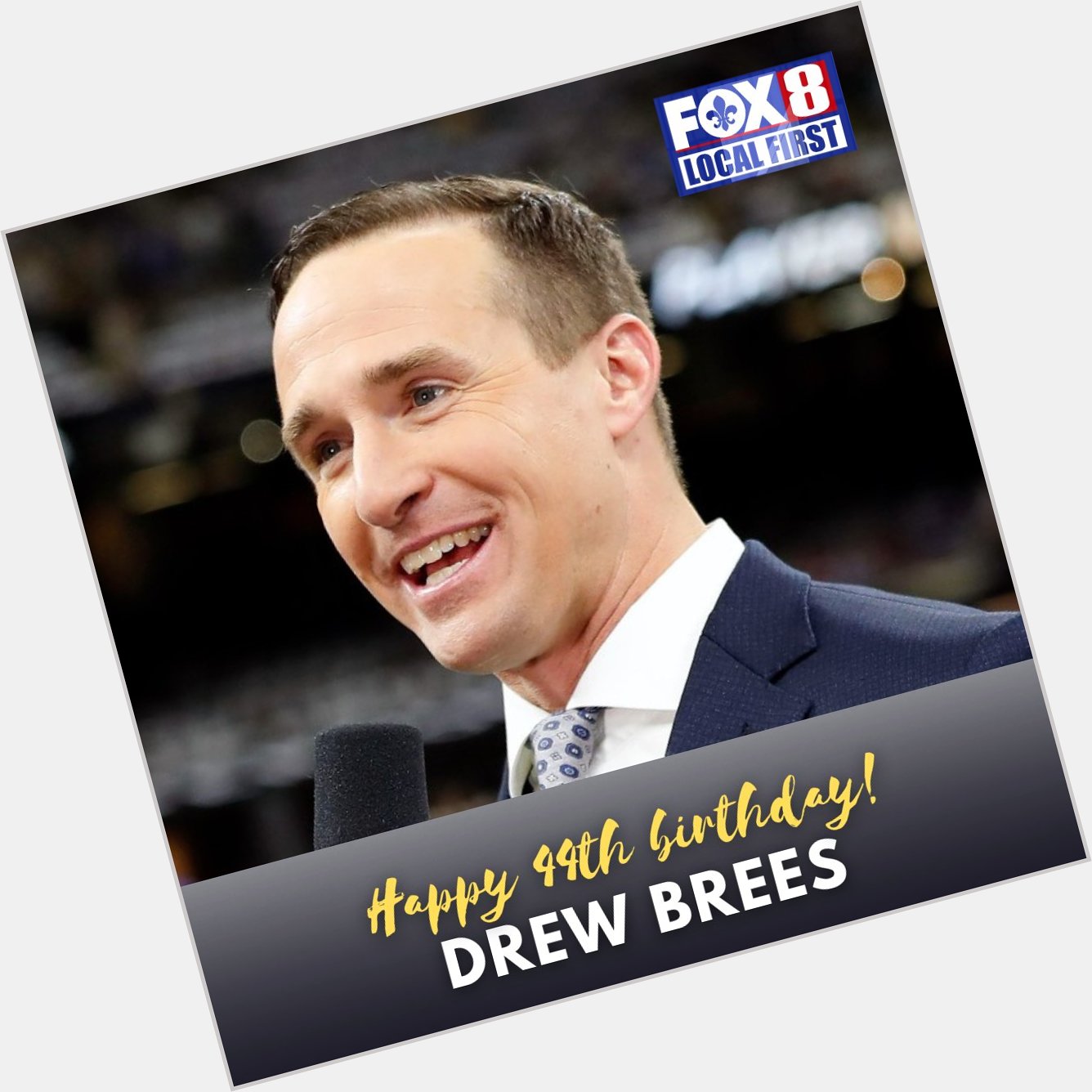 FOX8NOLA: Join us in wishing a happy birthday to Drew Brees, who turned 44 on Sunday! 