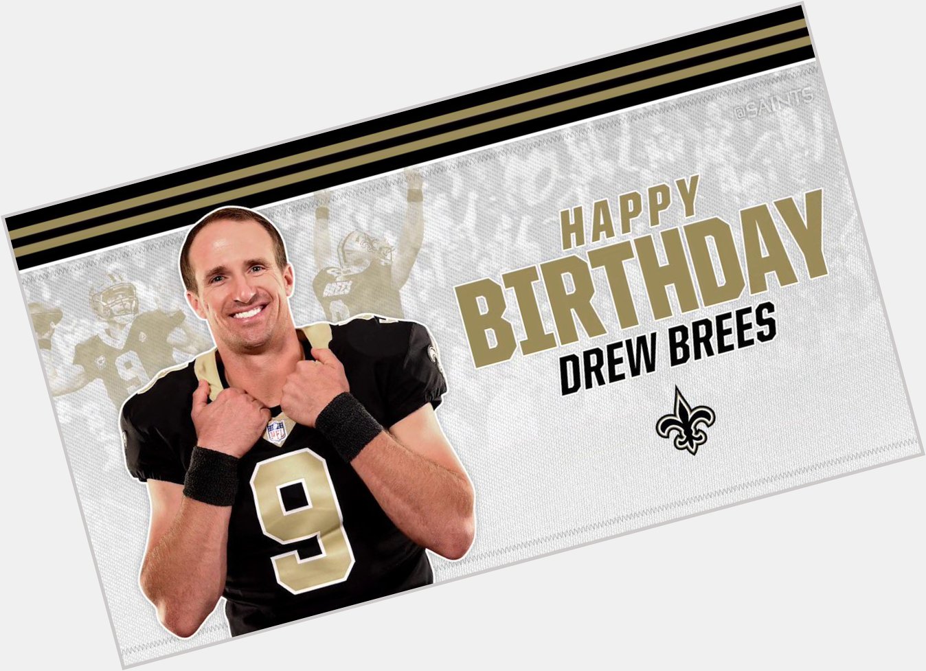 Happy birthday to the GOAT Drew Brees 