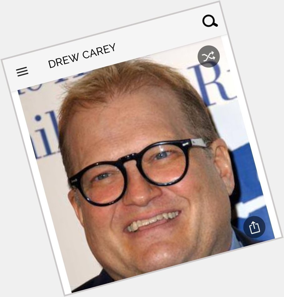 Happy birthday to this great game show host/ comedian.  Happy birthday to Drew Carey 