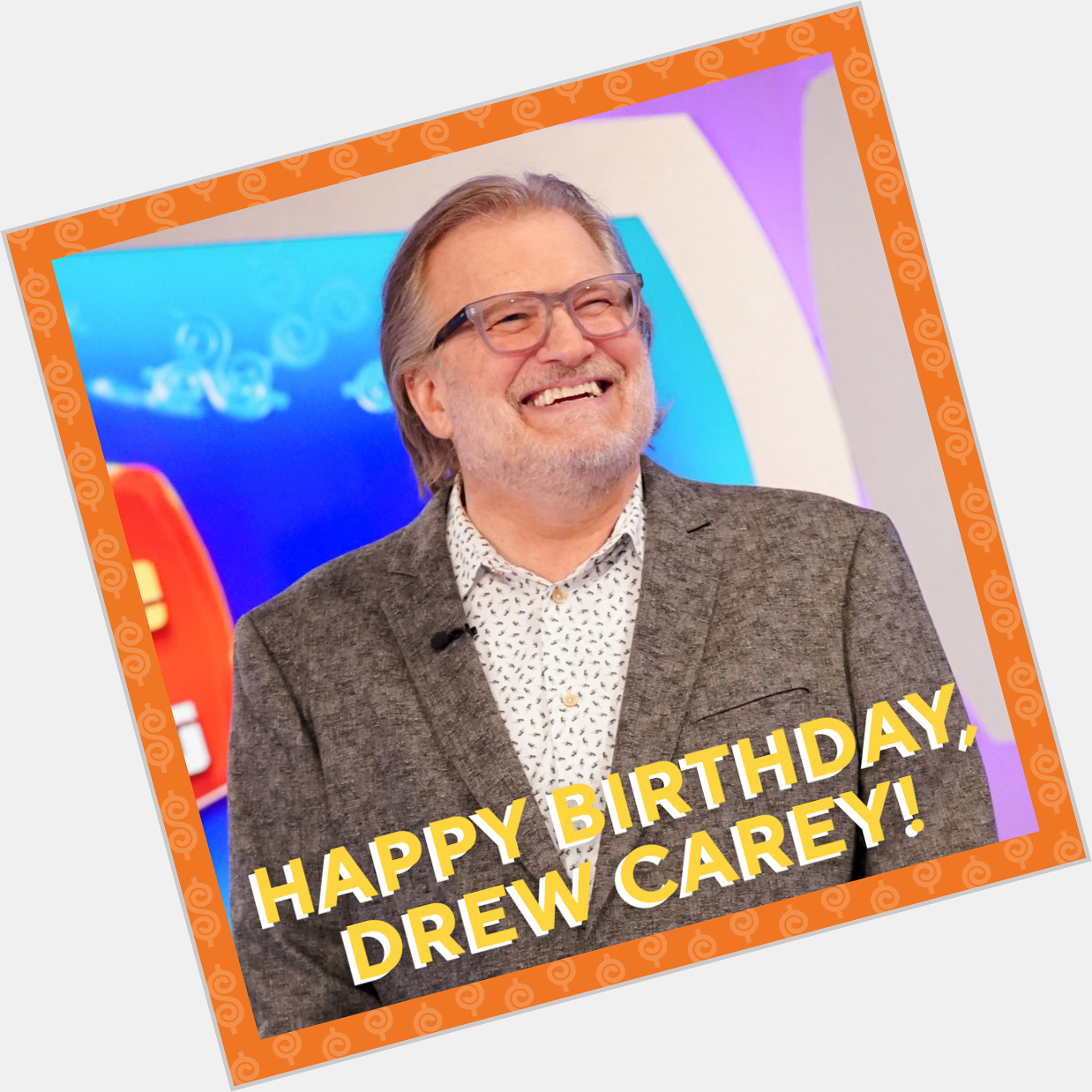Happy birthday to the host of The Price Is Right, Drew Carey!! 