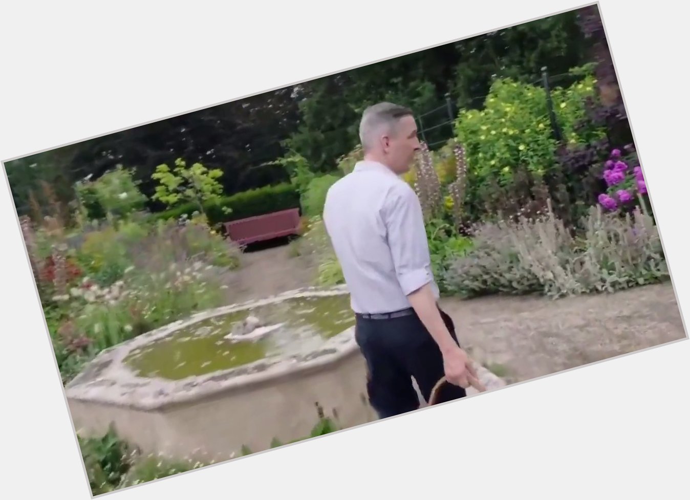 Happy Birthday Dries  Take a tranquil walk with Dries Van Noten down his blissful garden  