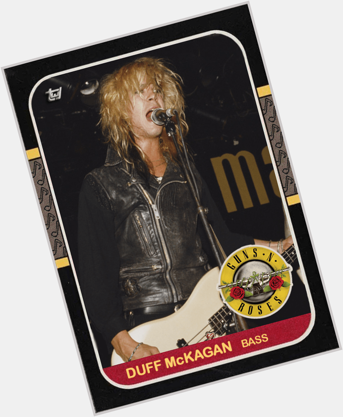 Fun Cards: 1987 Donruss Duff McKagan (Happy Belated Birthday!) 