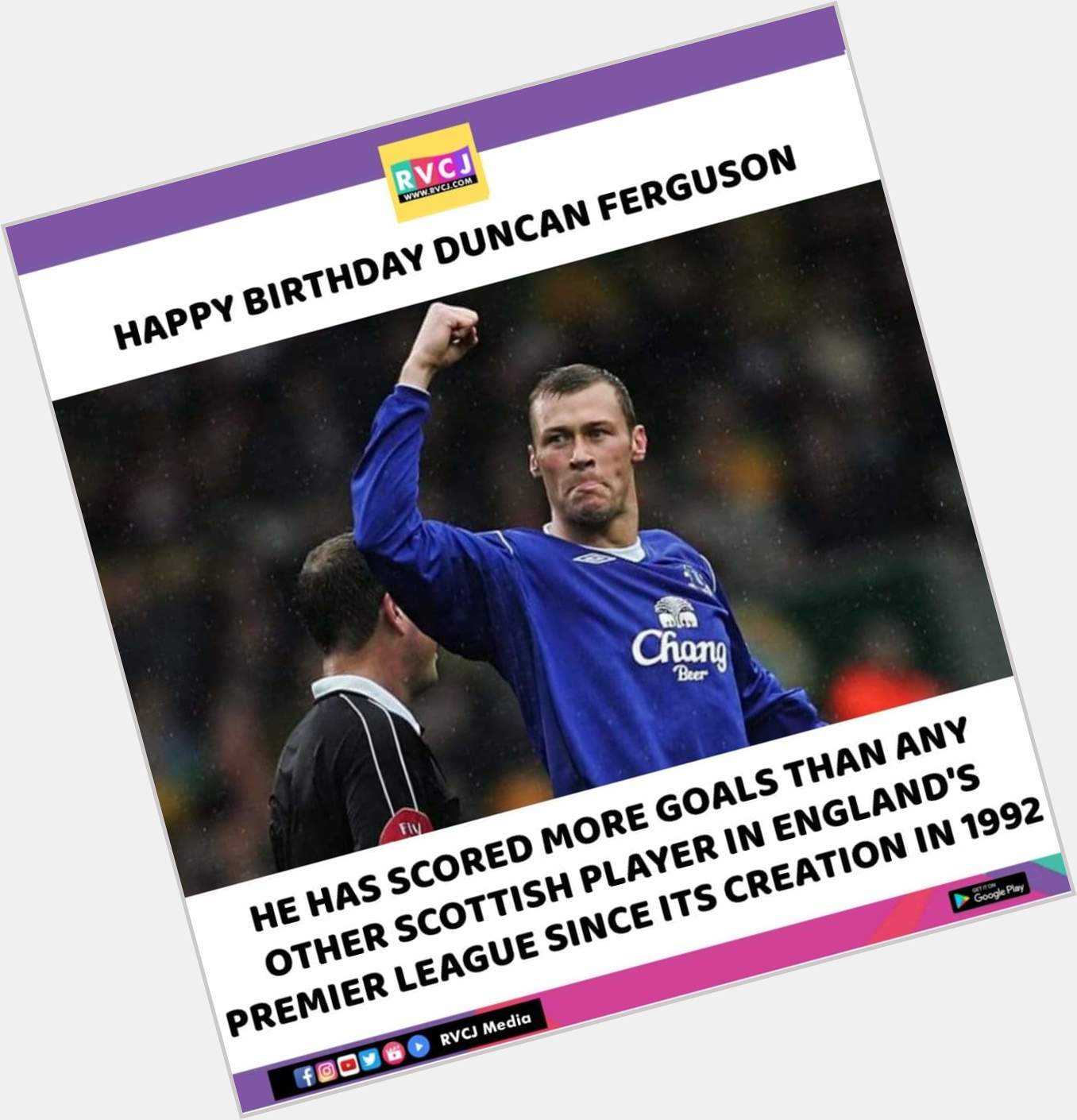 Happy Birthday Duncan Ferguson!  