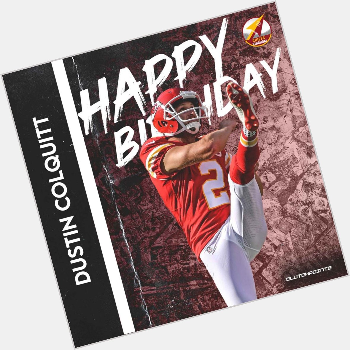 Chiefs Kingdom, let\s wish a happy 40th birthday to Dustin Colquitt 