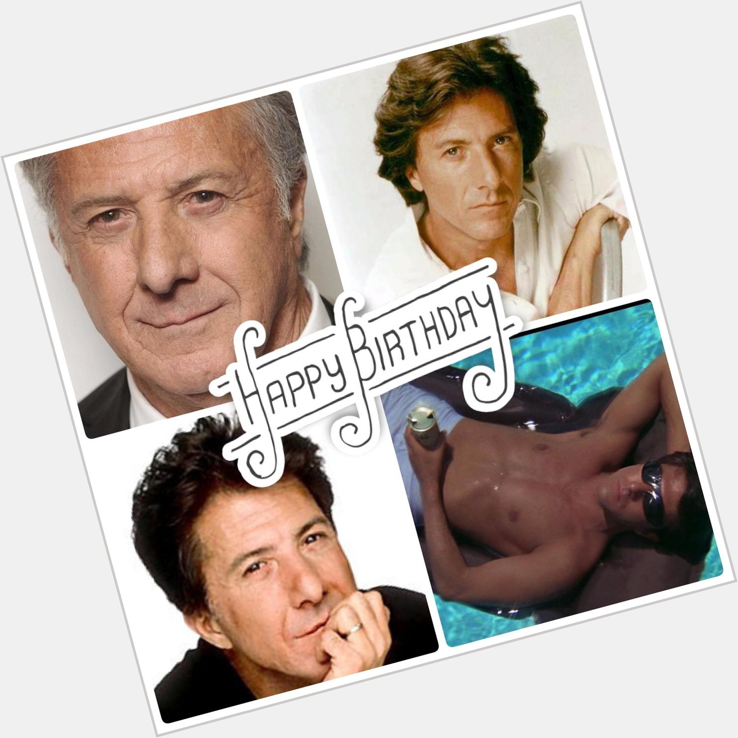 Happy Birthday to the legendary, Dustin Hoffman!! Today he celebrates his 78th birthday :) 