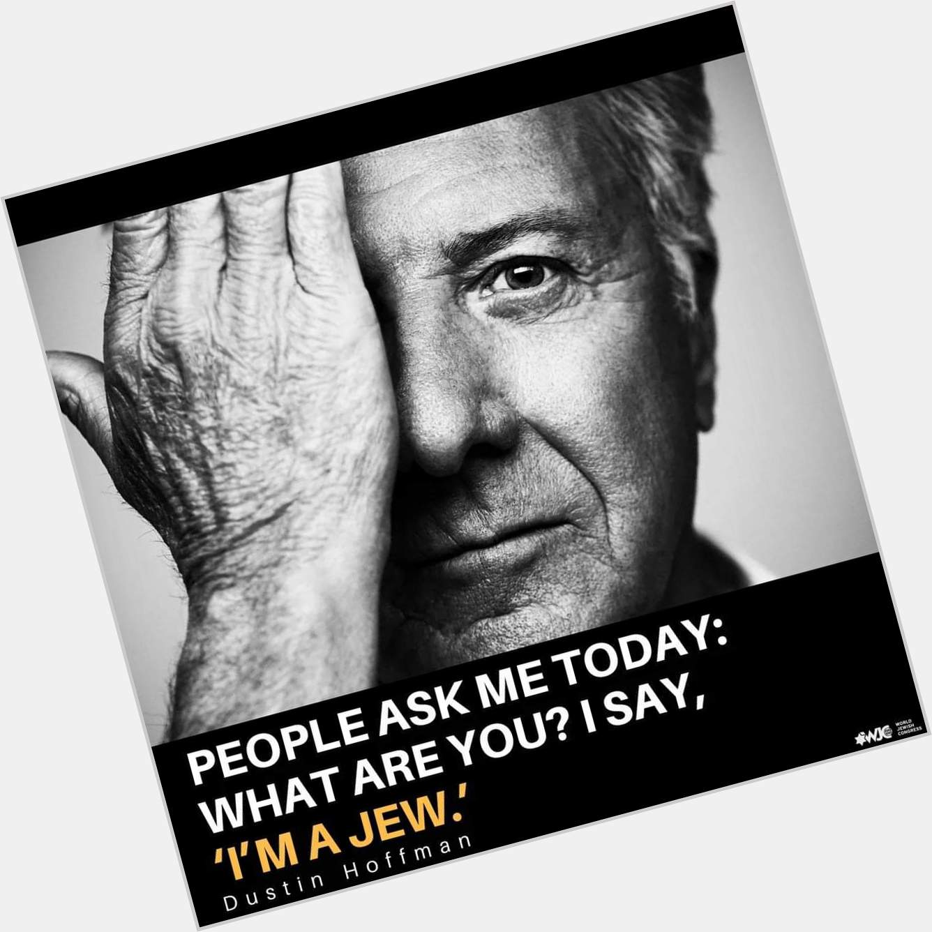 Happy birthday to Jewish actor Dustin Hoffman who turns 85 years old today. 