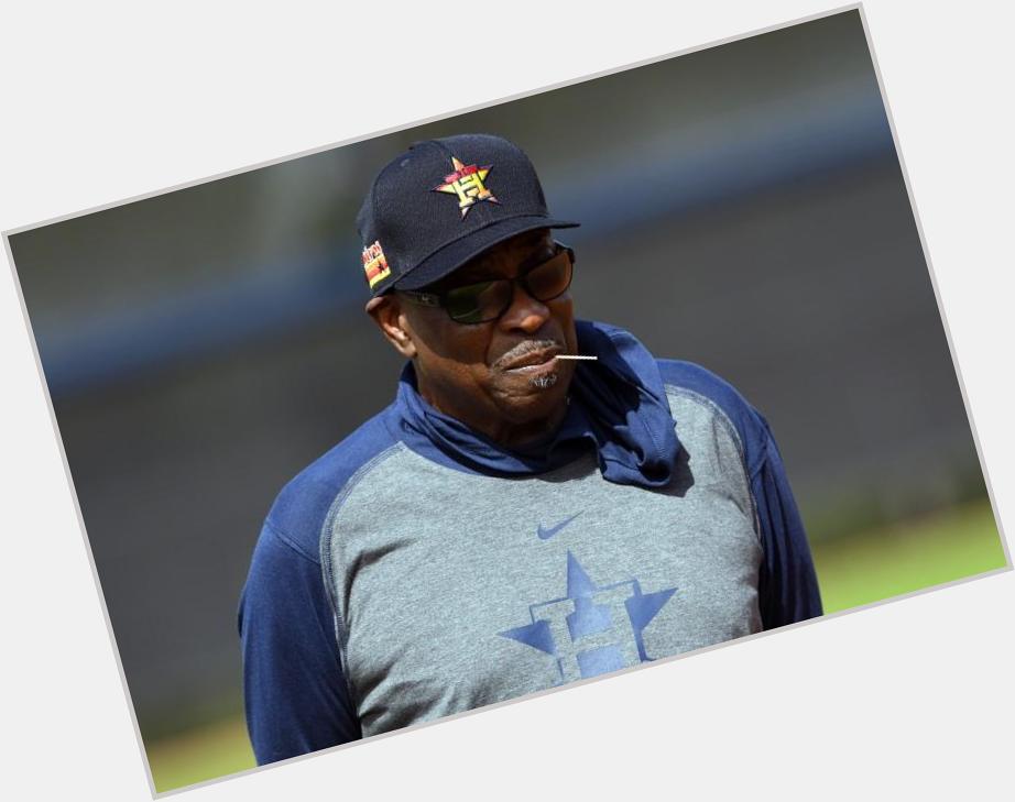 Happy Birthday to Dusty Baker, the only manager in Astros history to not lose a regular season game. Legend. 