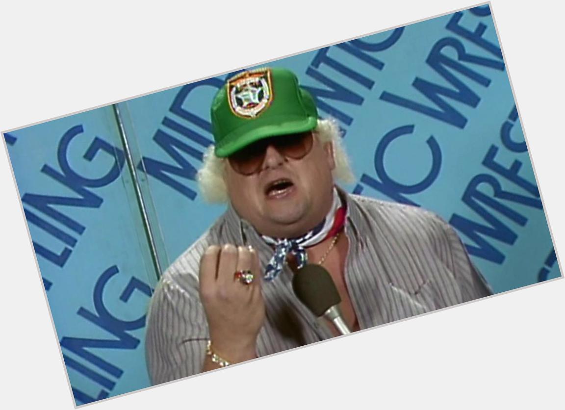 Happy Birthday to the legend Dusty Rhodes! You\re very much missed   
