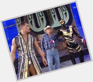 Happy birthday to the Late Great Dusty Rhodes here\s him with his sons &  