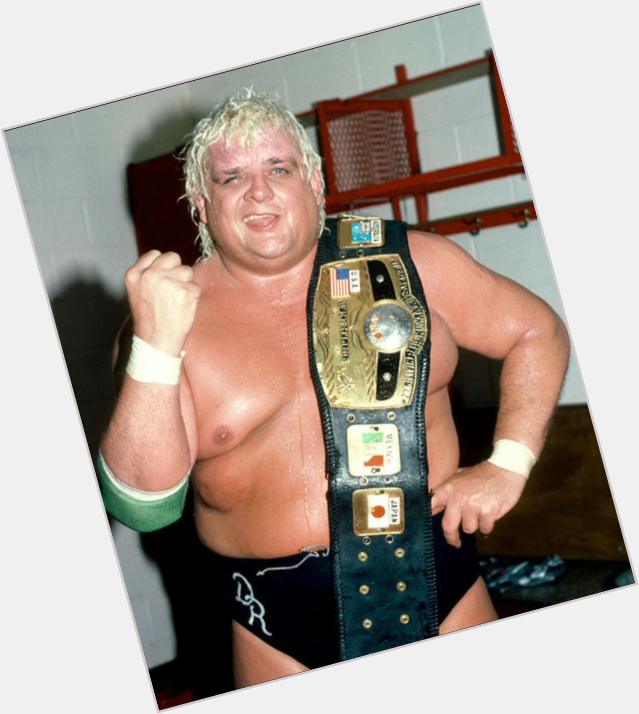 Happy birthday to my first wrestling hero. The American Dream Dusty Rhodes. 