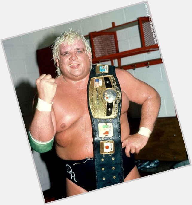 Happy birthday ! Here\s a lovely picture of Dusty Rhodes to brighten your day! 