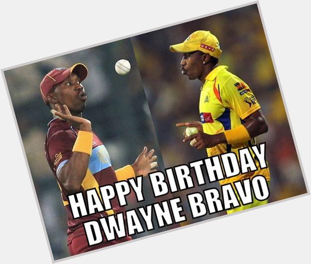 Happy Birthday, Dwayne Bravo. The Windies Cricket ODI skipper turns 31 today. 