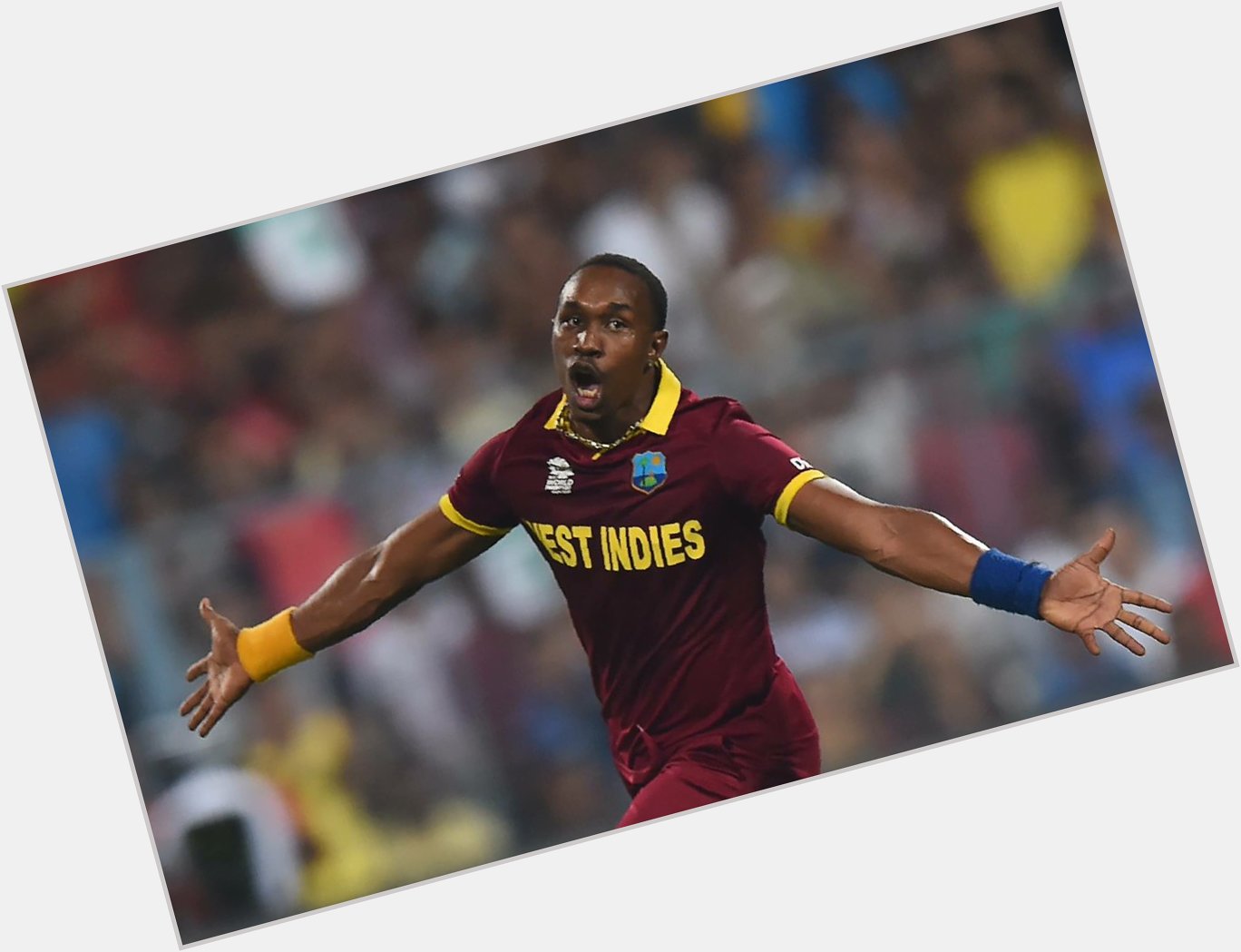 Happy Birthday Dwayne Bravo: Windies champion allrounder; two-time World T20 hero. He\s 34 not out today. 