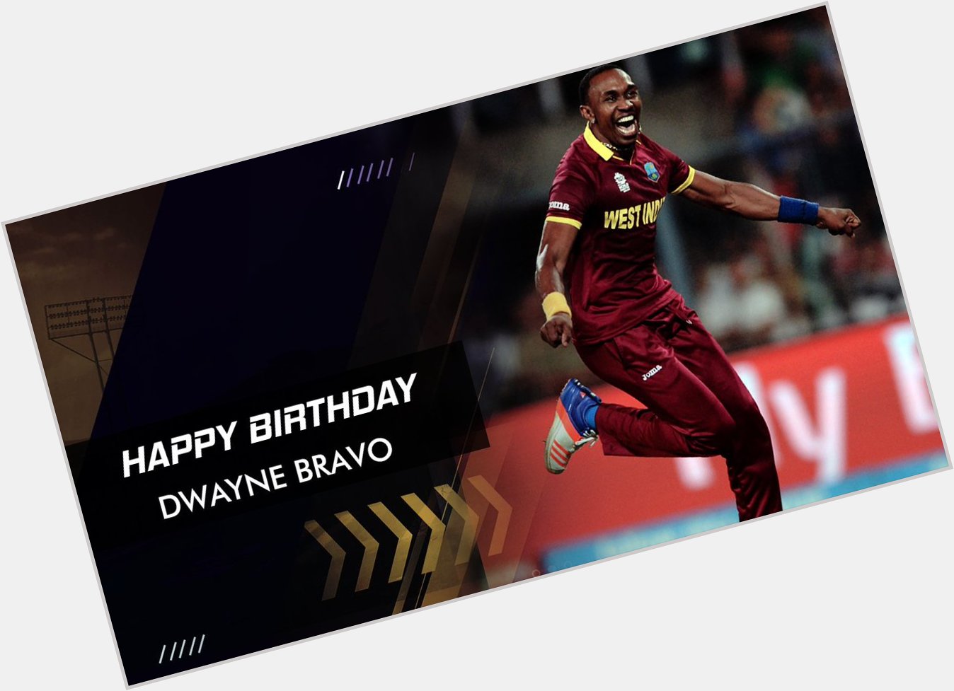 Happy Birthday!! Dwayne Bravo

A genuine all-rounder for West Indies 