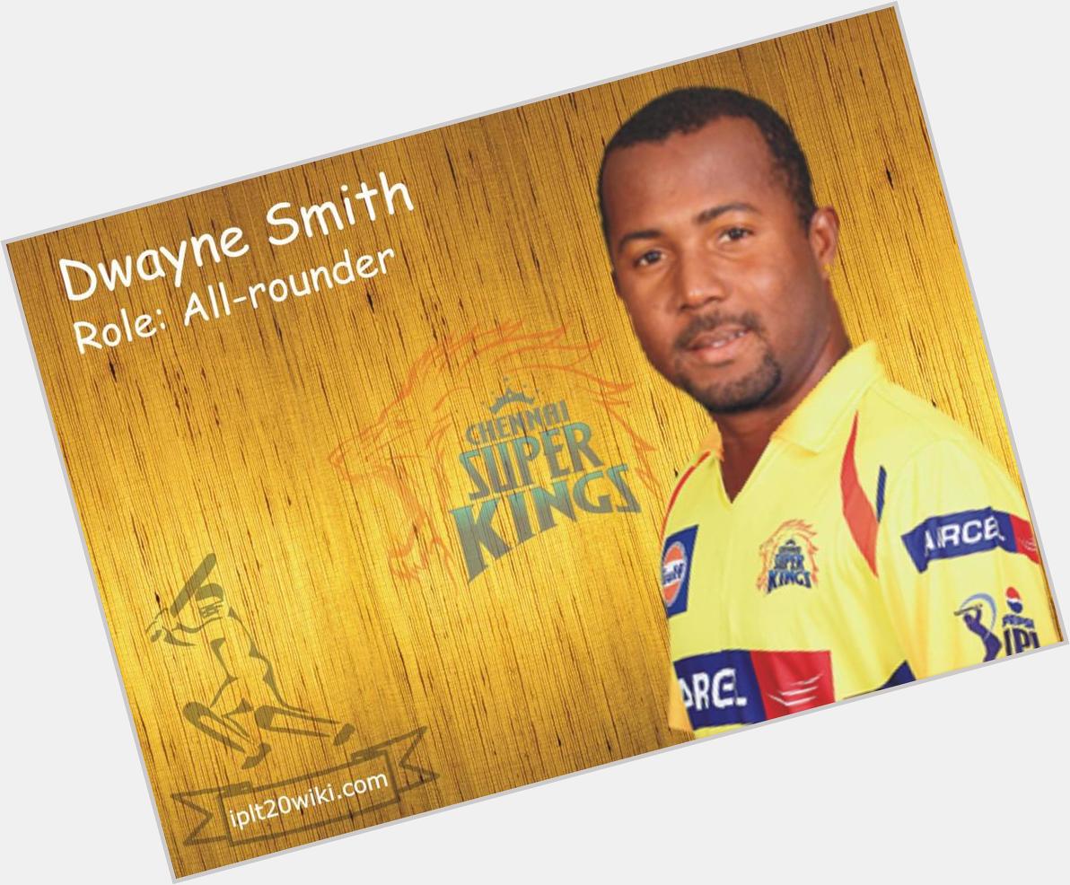 Happy Birthday to our Super King Dwayne Smith  