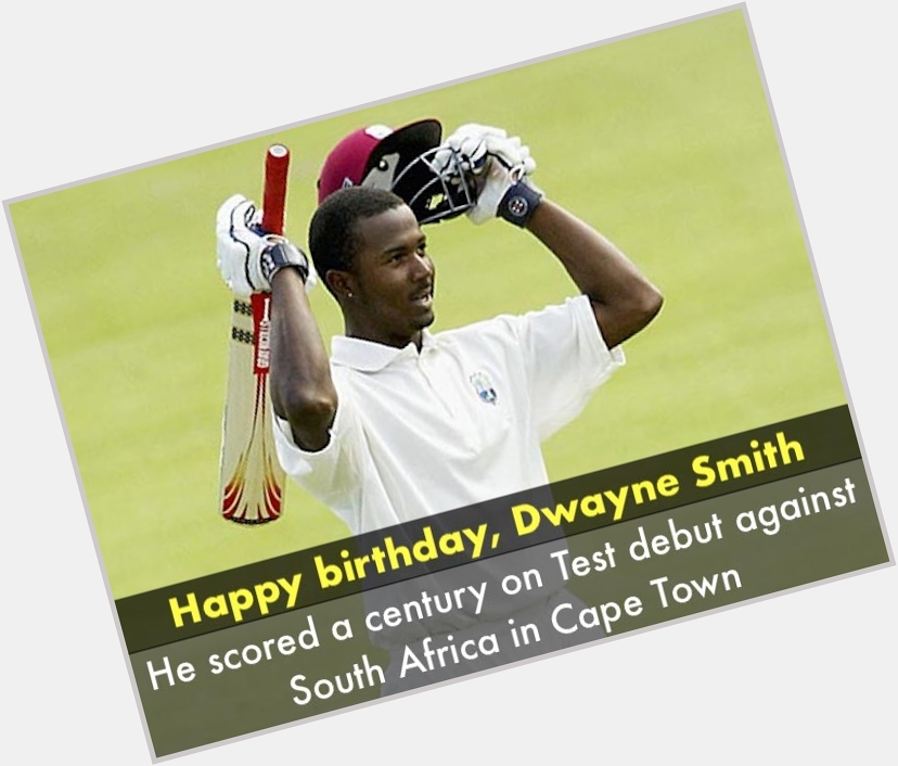 Happy Birthday, Dwayne Smith 