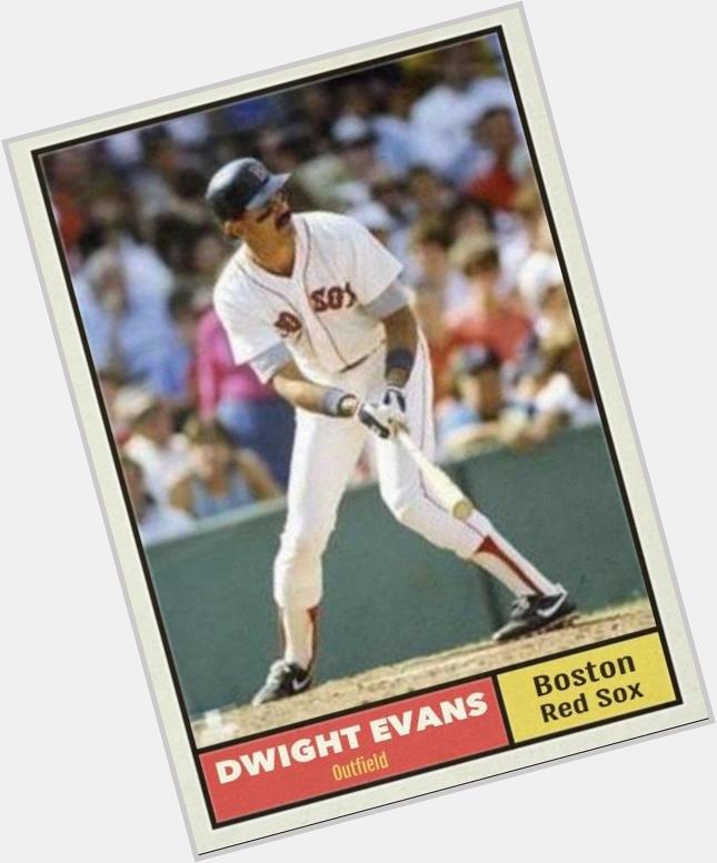 Happy 63rd birthday to Dwight Evans. His Red Sox got thisclose to the World Series championship twice, but.. 