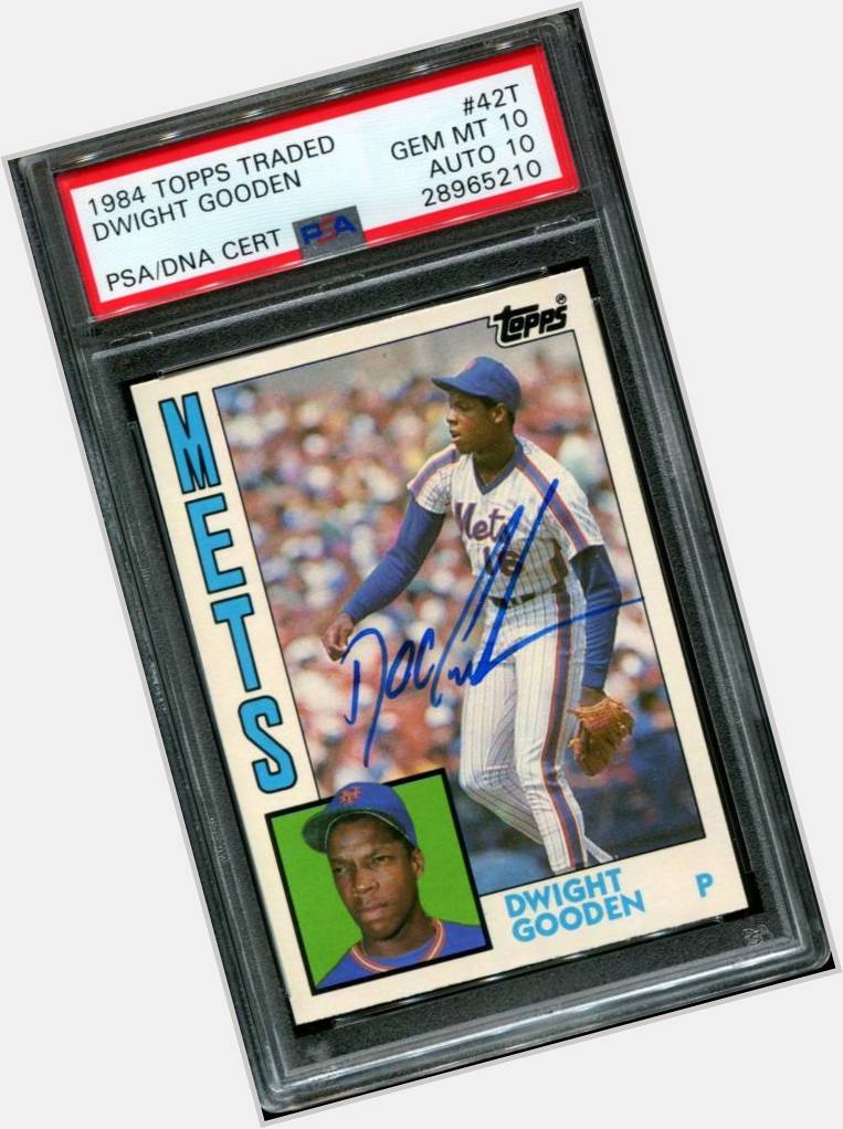 Happy Birthday to the GOAT for 10-year-old me. I will never own a better Dwight Gooden card. 