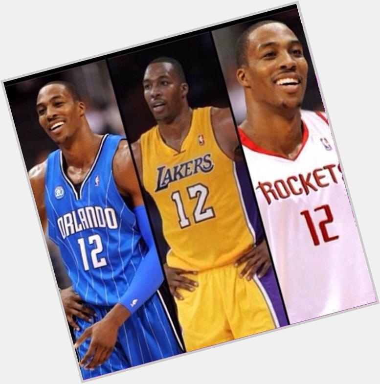 If you know me you know I love Dwight Howard! And today is his birthday!! Happy birthday     