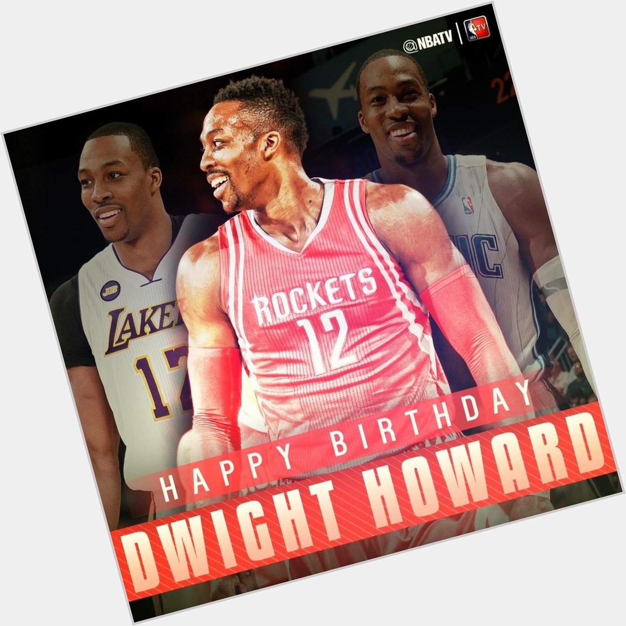 Happy Birthday to Dwight Howard! 