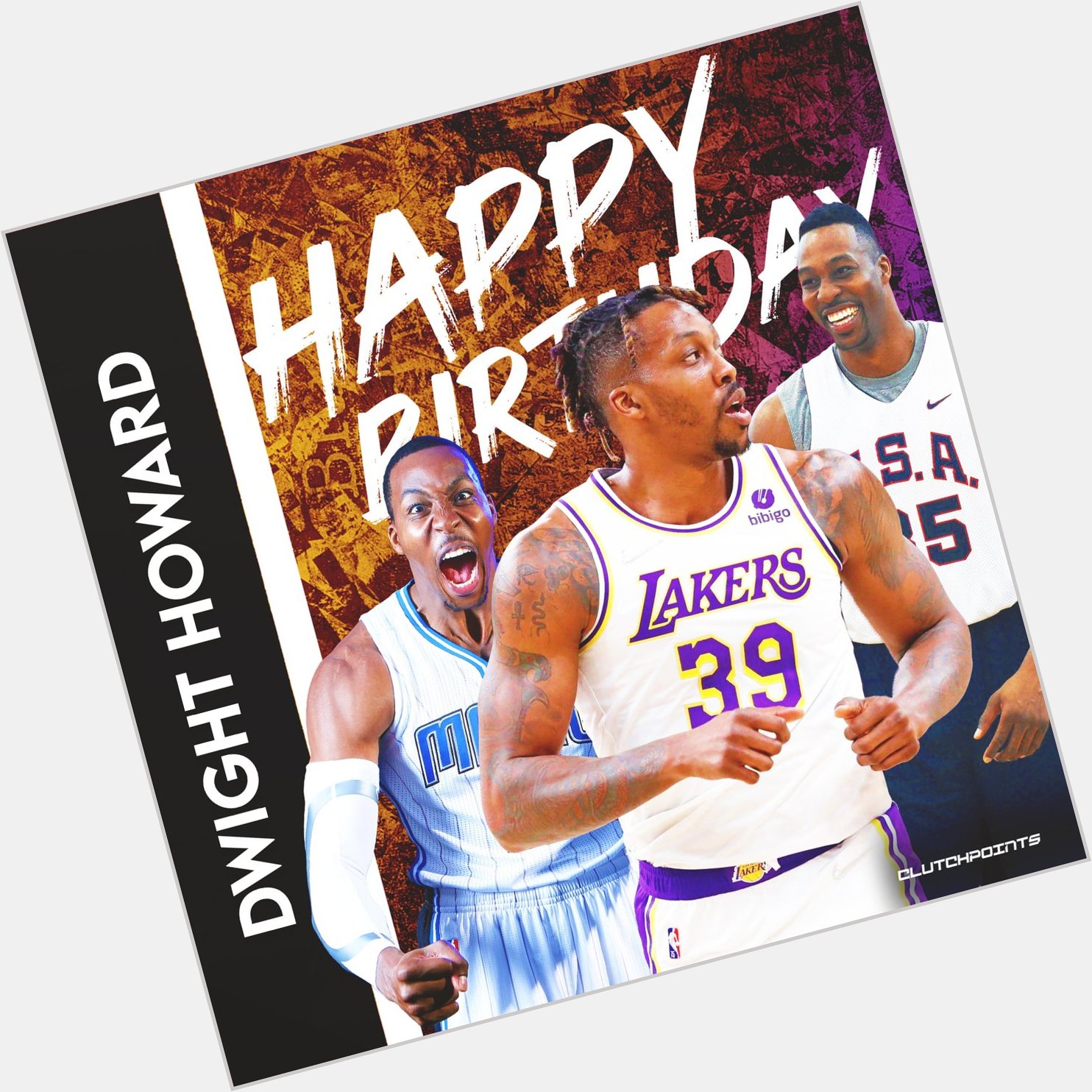 Clutchfam, join us in wishing Dwight Howard a happy 37th birthday 