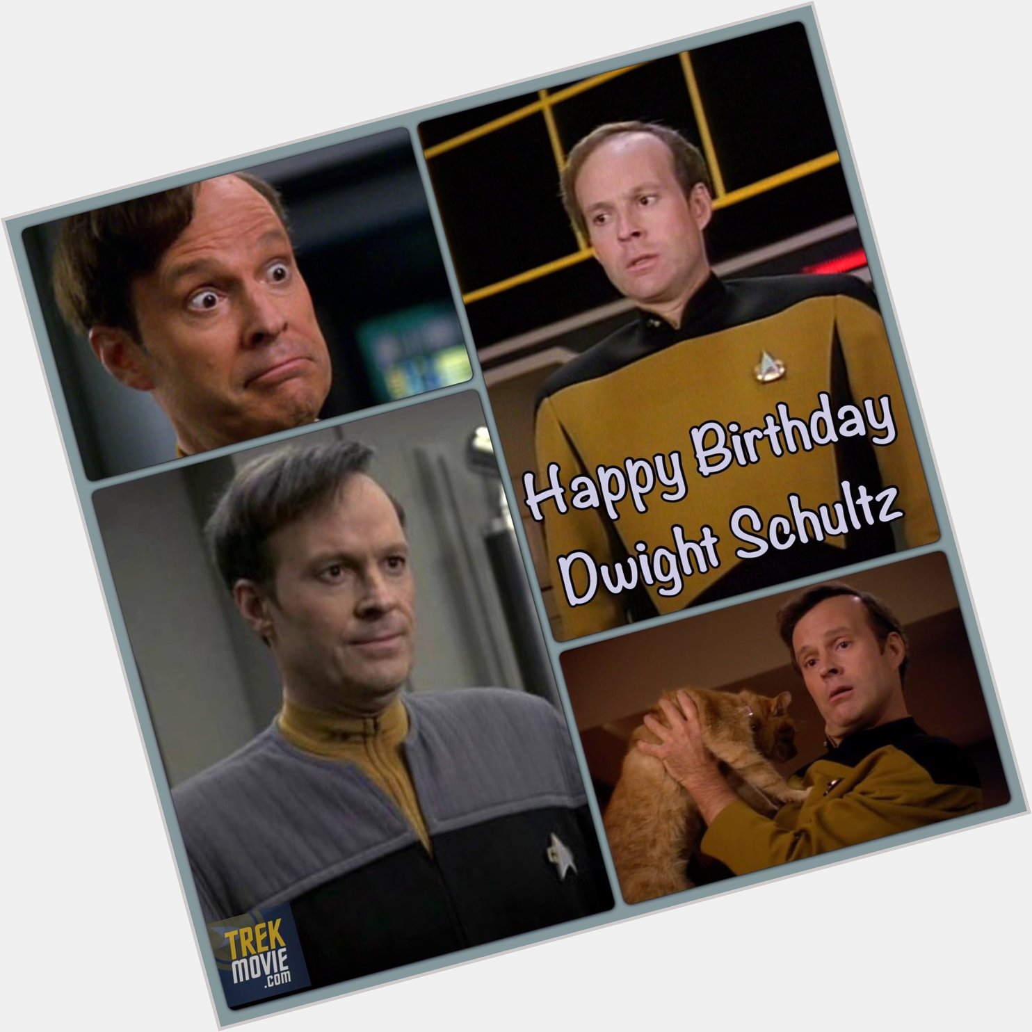 Happy birthday Lt. Broccoli! Ooops.. we meant Barclay..or Dwight Schultz!   