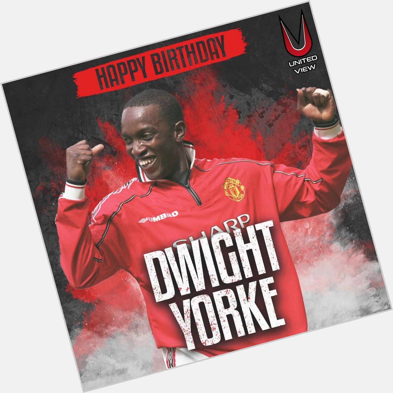 Happy Birthday to Dwight Yorke!

The former Manchester United striker turns 50 years old today.  