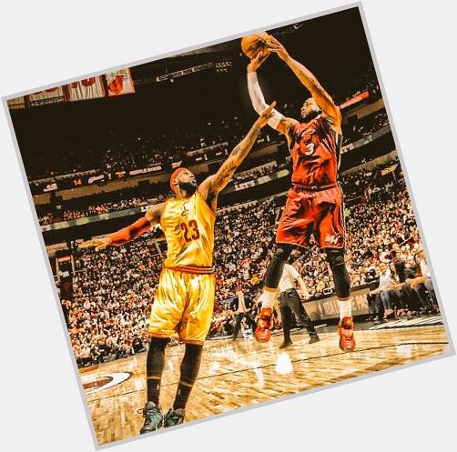 HAPPY BIRTHDAY DWYANE WADE!!!! One of the main reasons I started to play basketball! Thanks for being a role model! 