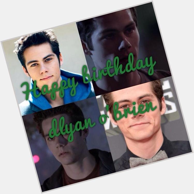  Happy Birthday to the amazing Dylan Obrien!   
