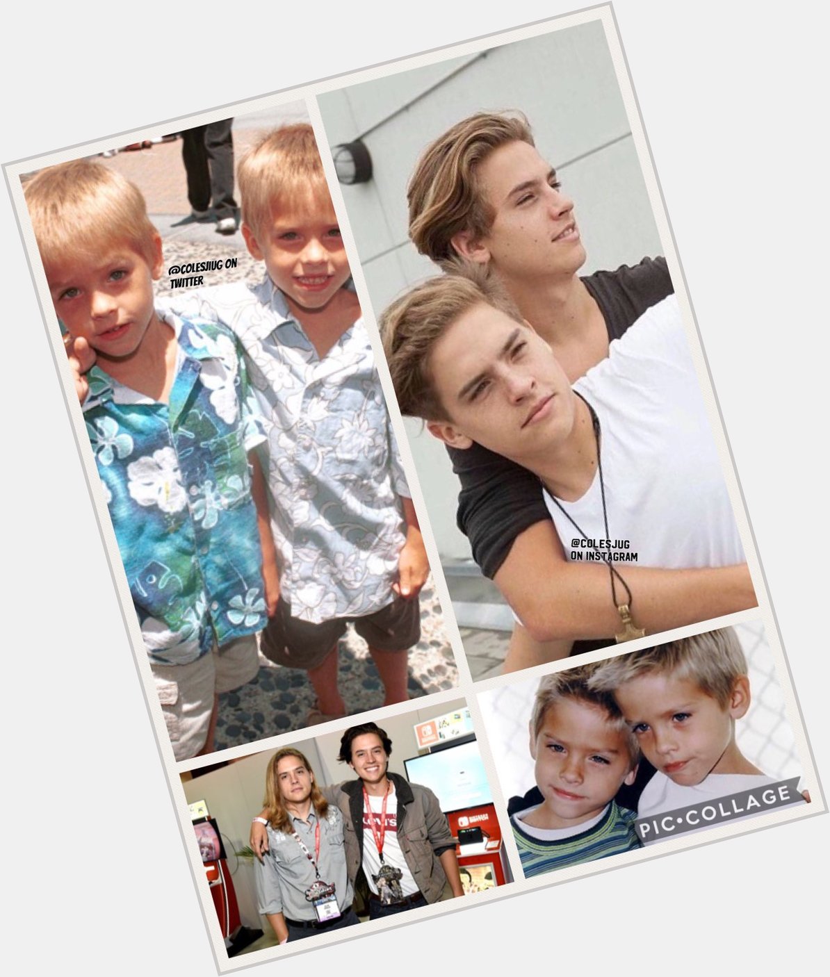 Happy birthday cole and dylan sprouse   