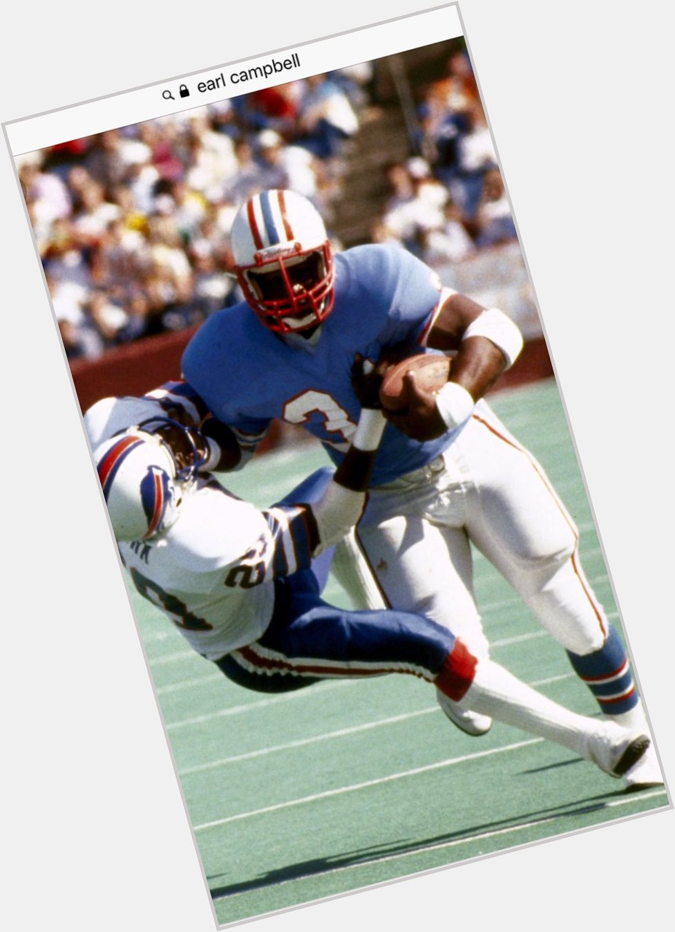 Happy Birthday to the one-and-only Earl Campbell..... Woulda been a great linebacker! 
